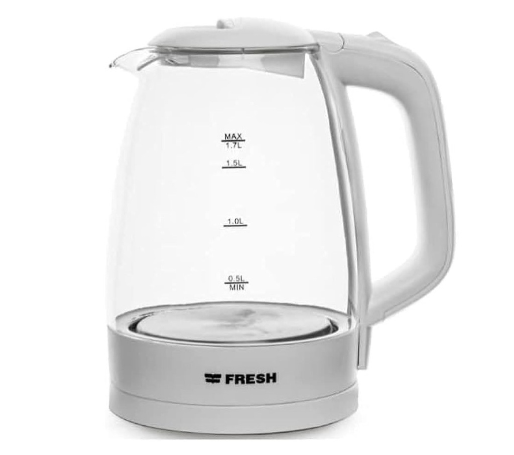 Fresh Glass Electric Kettle, 2200W,1.7L