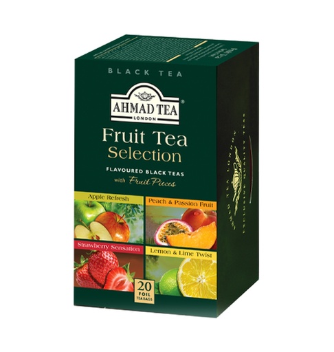 Ahmad Tea - Fruit selection - 20 Foil Envelope