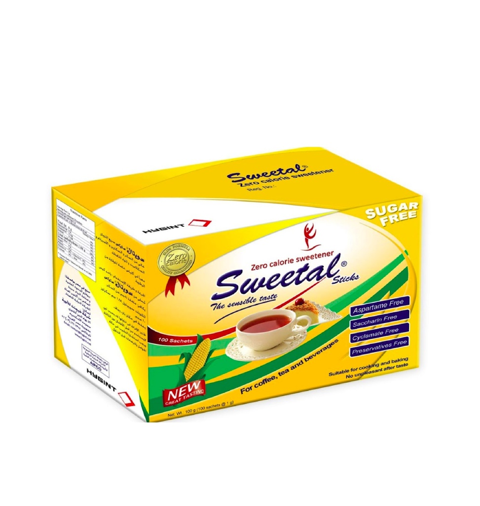 Sweetal - Diet Sugar - 100 Sachets