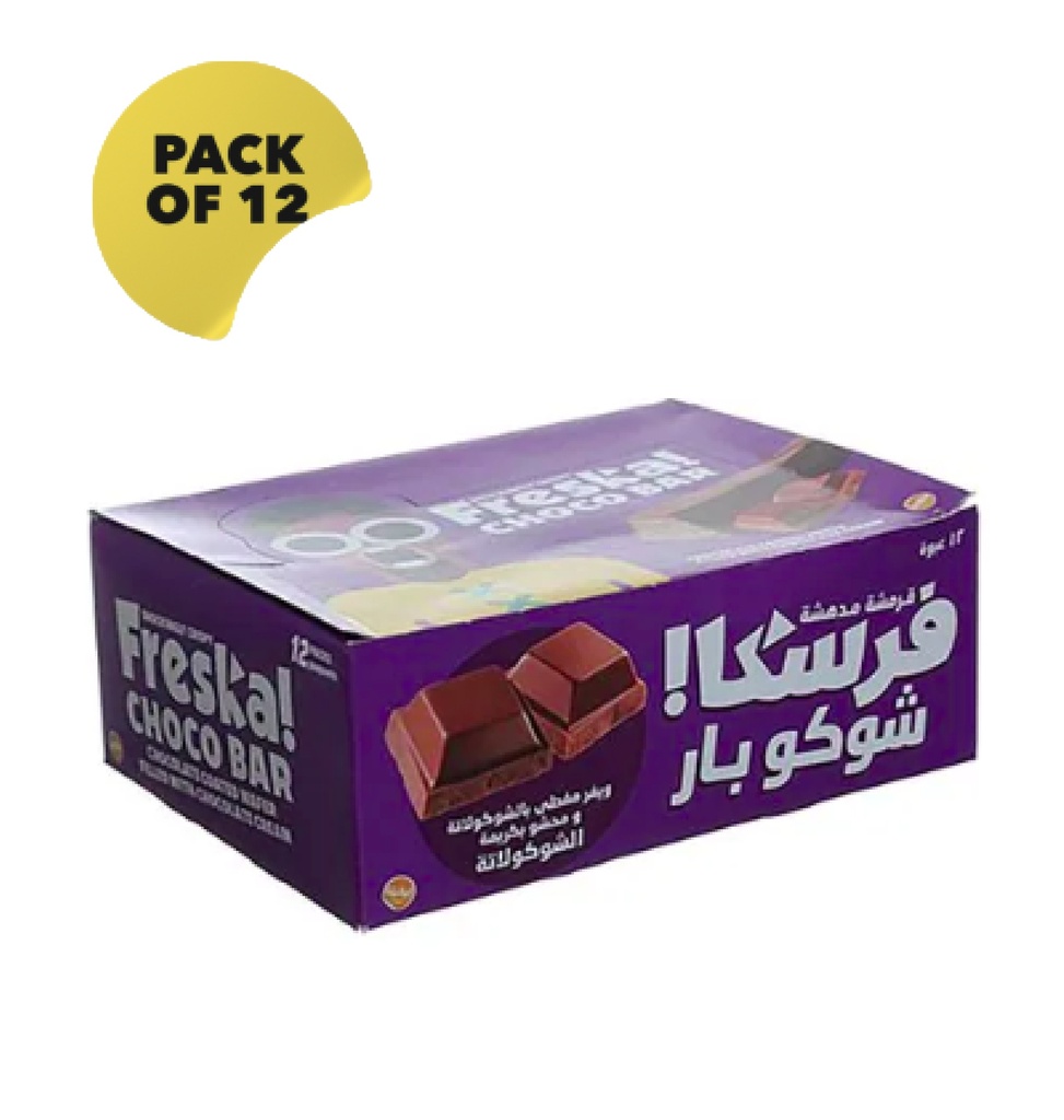 Freska Choco Bar 28gm - pack of 12