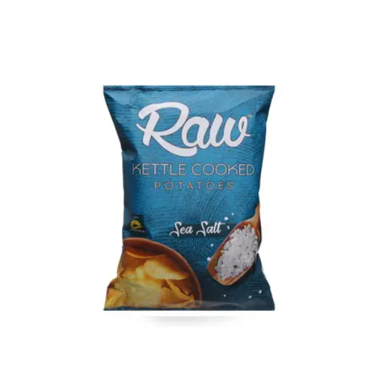 RAW CHIPS - SEA SALT- 37gm - Pack of 12