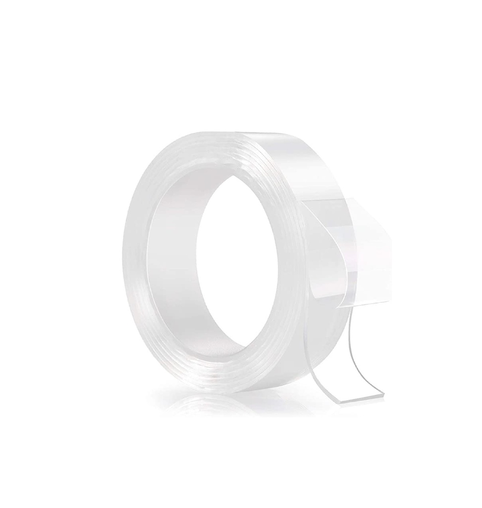 Double Face washable Nano-adhesive tape - 12mm, 3 Meter 