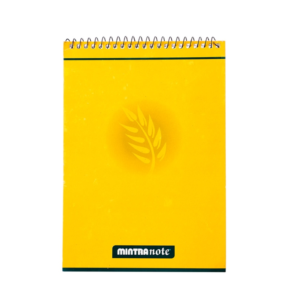 Mintra Spiral Block Note - A4 60 papers