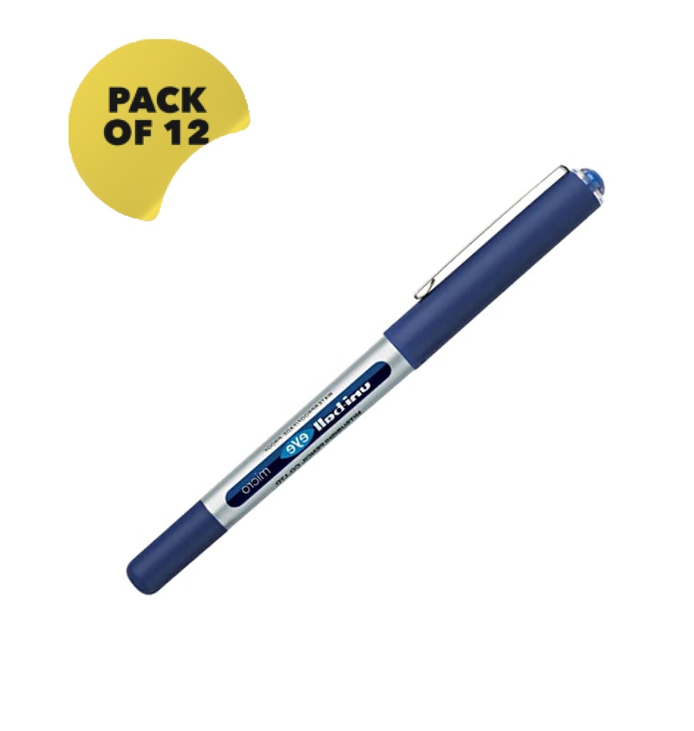 Uniball Blue Pen - Pack of 12