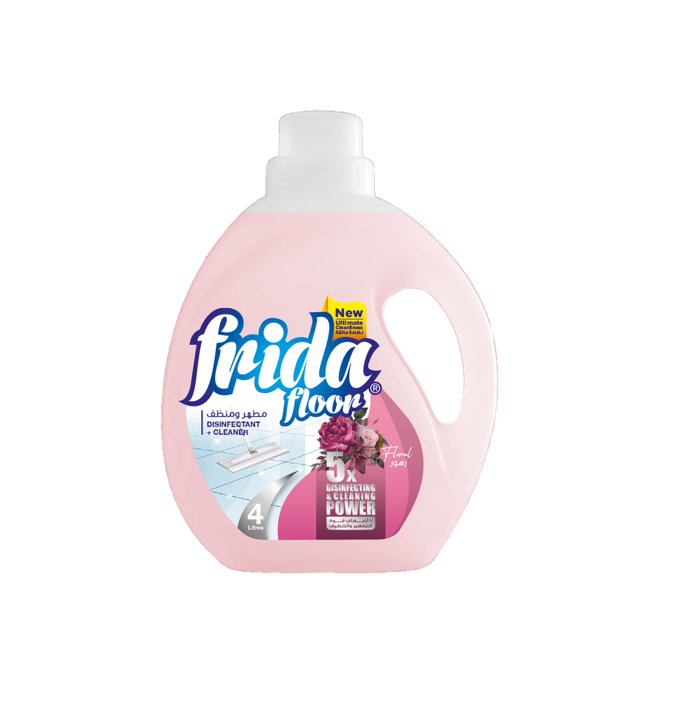 Frida Floor Cleaner & Disinfectant Floral - 4 L