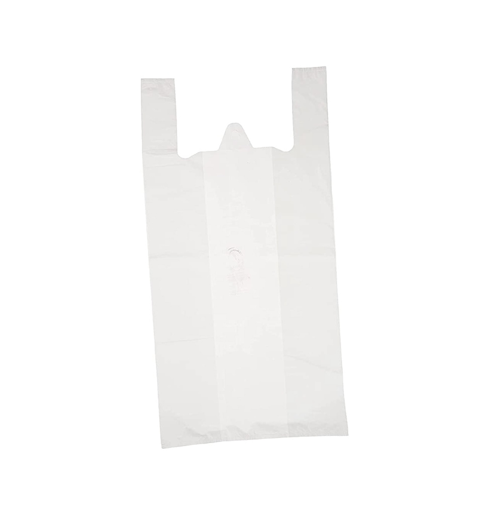 White Plastic Bags for market use Large size - 1kg