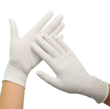 Glove Zone Free Powder Gloves, M White - 100pcs