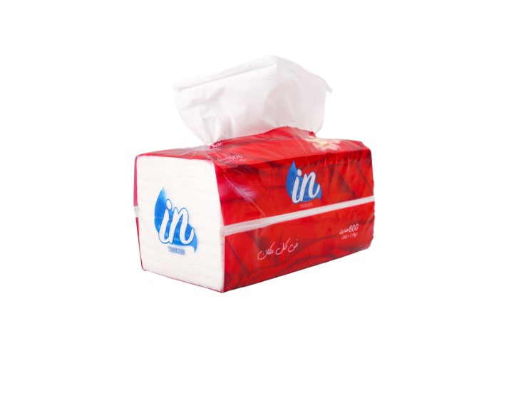 IN Desk Tissues 600 sheets - 18 Packs