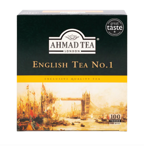 Ahmad Tea - English Tea No.1 - 100 Foil Envelope