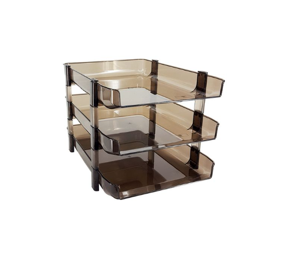 Plastic Trays for Documents Organizing