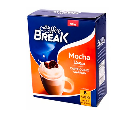 Coffee Break - Mocha Cappuccino - 8 Sachets  