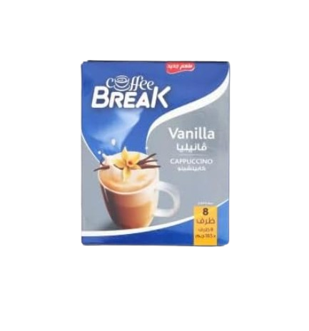 Coffee Break - Vanilla Cappuccino - 8 Sachets 