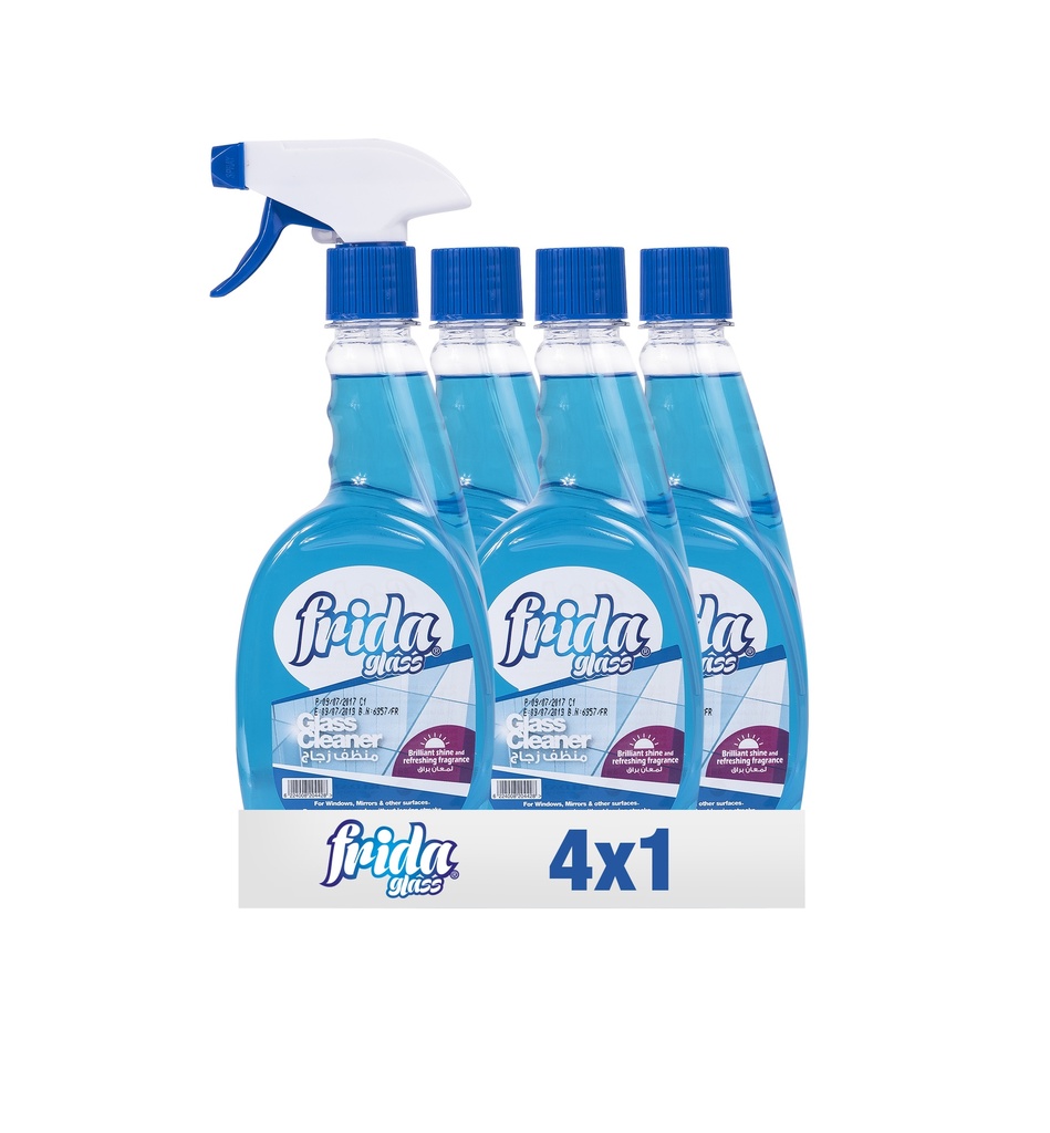 Frida Glass Cleaner, 600 ml - Set of 4 