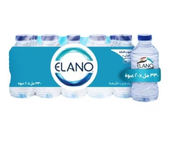 Elano Water 330ml - Pack of 20 