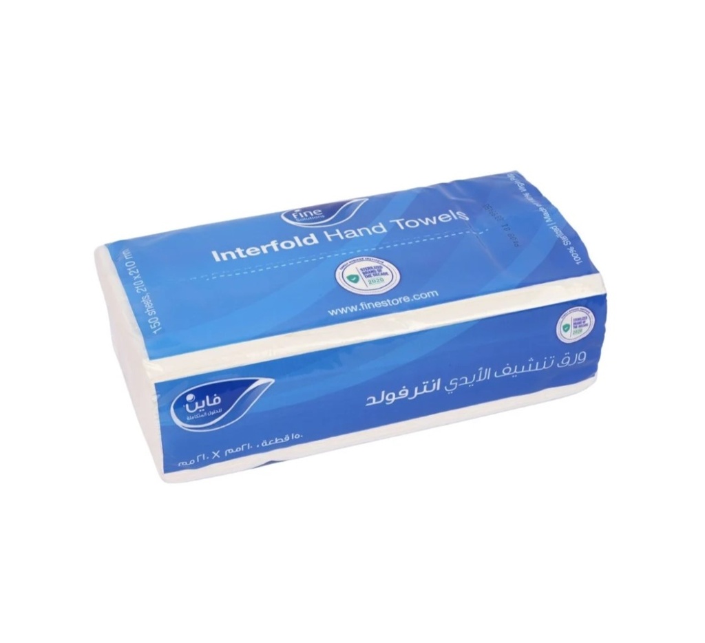 Fine C-fold Tissues 150 Tissue - 20 Packs 