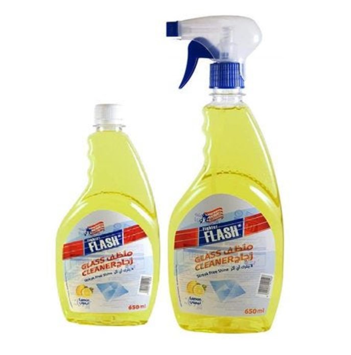 Fighter Flash Glass Cleaner - 650 ml - Set of 2