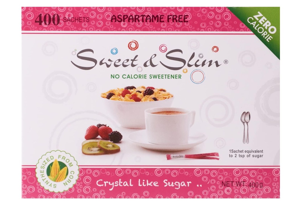 Sweet & Slim Diet Sugar - 50 Sachets 