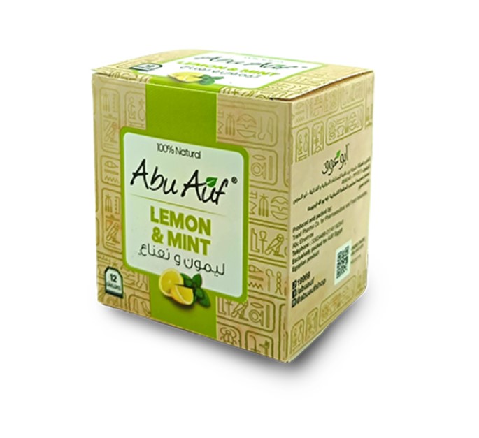 Abu Auf - Lemon Mint - 12 Packet