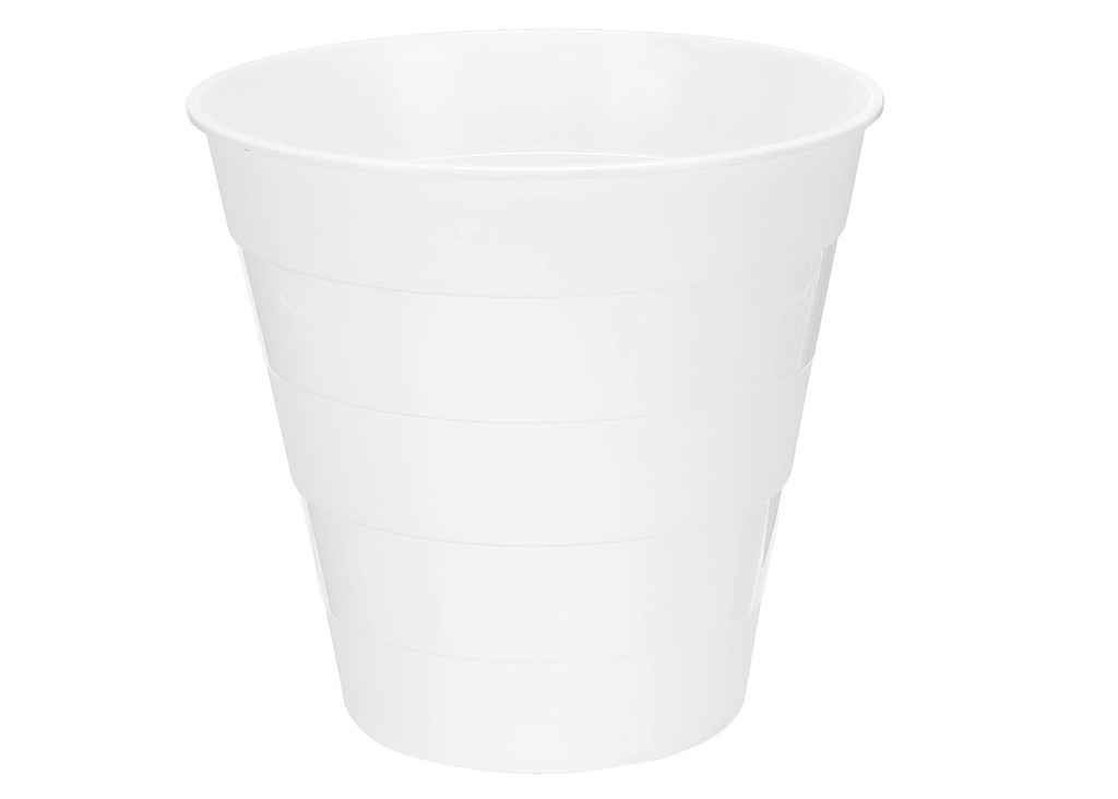 Plastic White Basket, 29 x 29 x 28 cm 