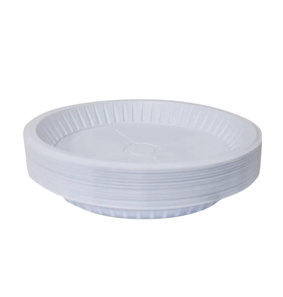 Plastic Plates - 50 Plate  "Small"