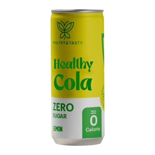 Healthy Cola Soft Drink Lemon 330 ml from Healthy & Tasty