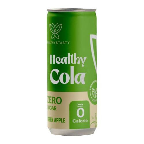 Healthy Cola Soft Drink Green Apple 330 ml from Healthy & Tasty