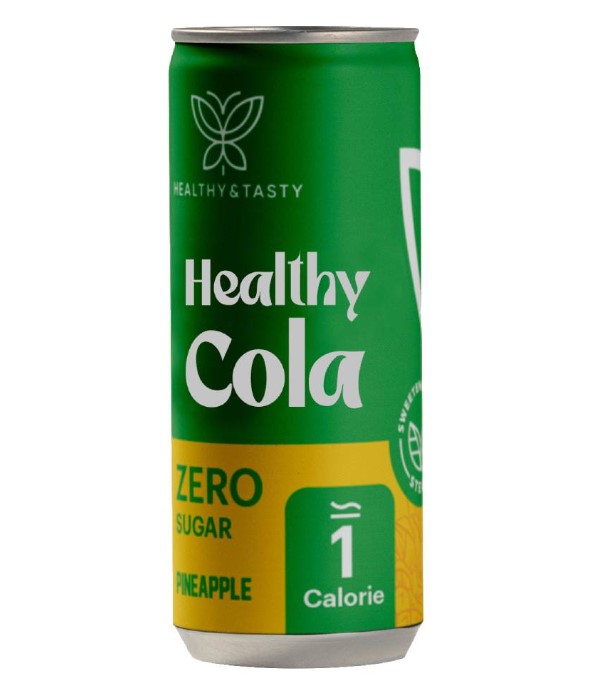 Healthy Cola Soft Drink Pineapple 330 ml from Healthy & Tasty