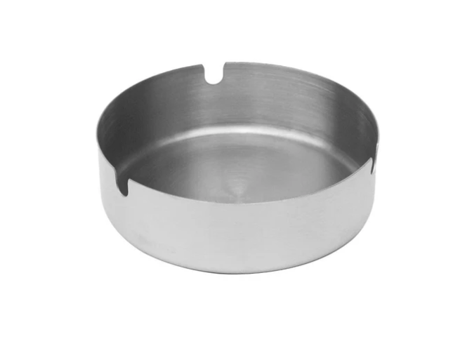 Round stainless Steel office Ashtray