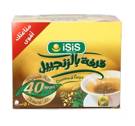 [14220] ISIS - Cinnamon & Ginger - 50 Bags