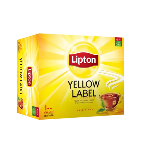 [14201] Lipton - Yellow Label Black Tea - 100 Bags 