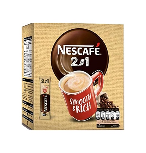[14306] Nescafe - 2 in 1 Original Mix - 24 Sachets