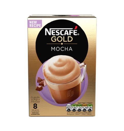[14370] Nescafe - Gold Mocha - 12 Sachets