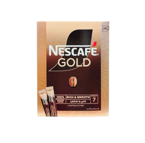 [14322] Nescafe - Gold Instant Coffee - 25 Sachets 