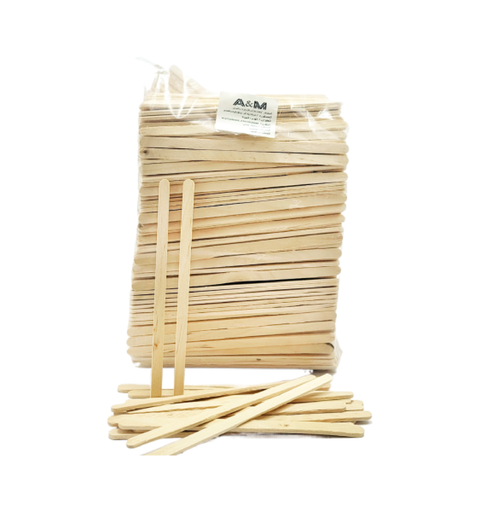 [14012] Disposable Wooden Coffee Stirrer - 1000 pcs