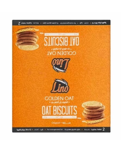 [17120] Lino Oat Biscuits, 30 Gram - set of 12