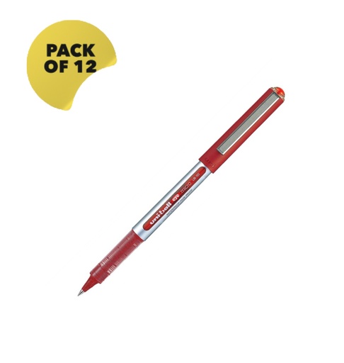 [15556] Uniball Red pen - Pack of 12