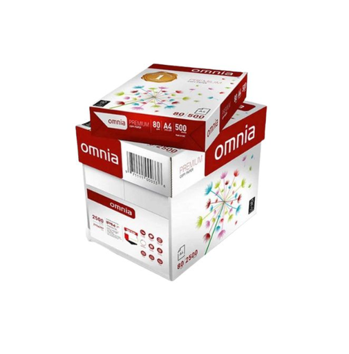 [15005] Omneia A4 Copy Paper 80 gm - Box of 5 Reams
