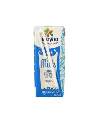 [14460] Juhayna - Full Cream Milk 200ml - Pack of 27