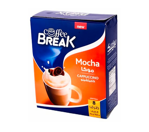 [14536] Coffee Break - Mocha Cappuccino - 8 Sachets  