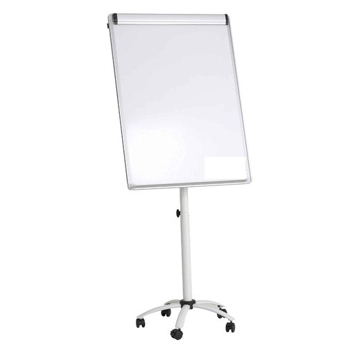 [15512] Flip Chart Board Stand, With Wheels