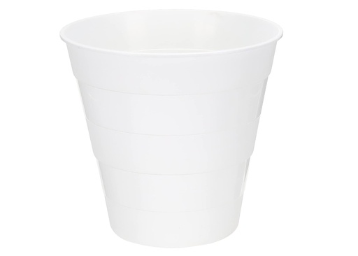 [13804] Plastic White Basket, 29 x 29 x 28 cm 