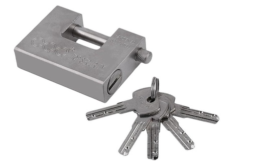 [15560] CQC Stainless Steel Shutter Lock (5 Keys)