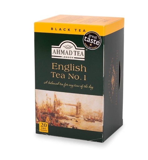 [14050] Ahmad Tea - English Tea No.1 - 20 Foil Envelope 