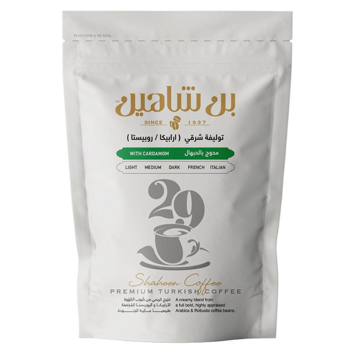 [14357] Shaheen - Roasted Turkish Coffee - Light Blended - 250gm